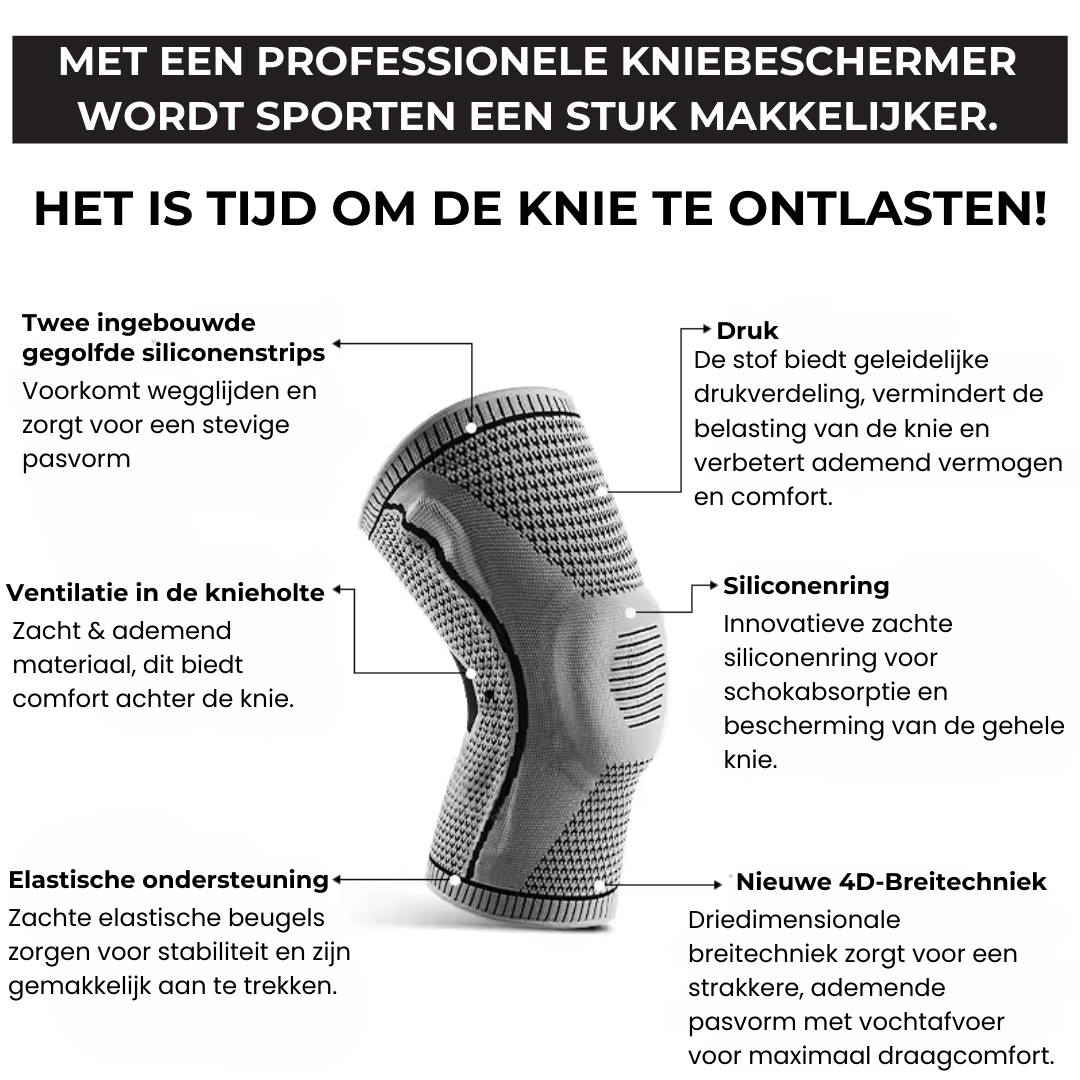 Kniebeschermer – Maximale Steun & Bescherming
