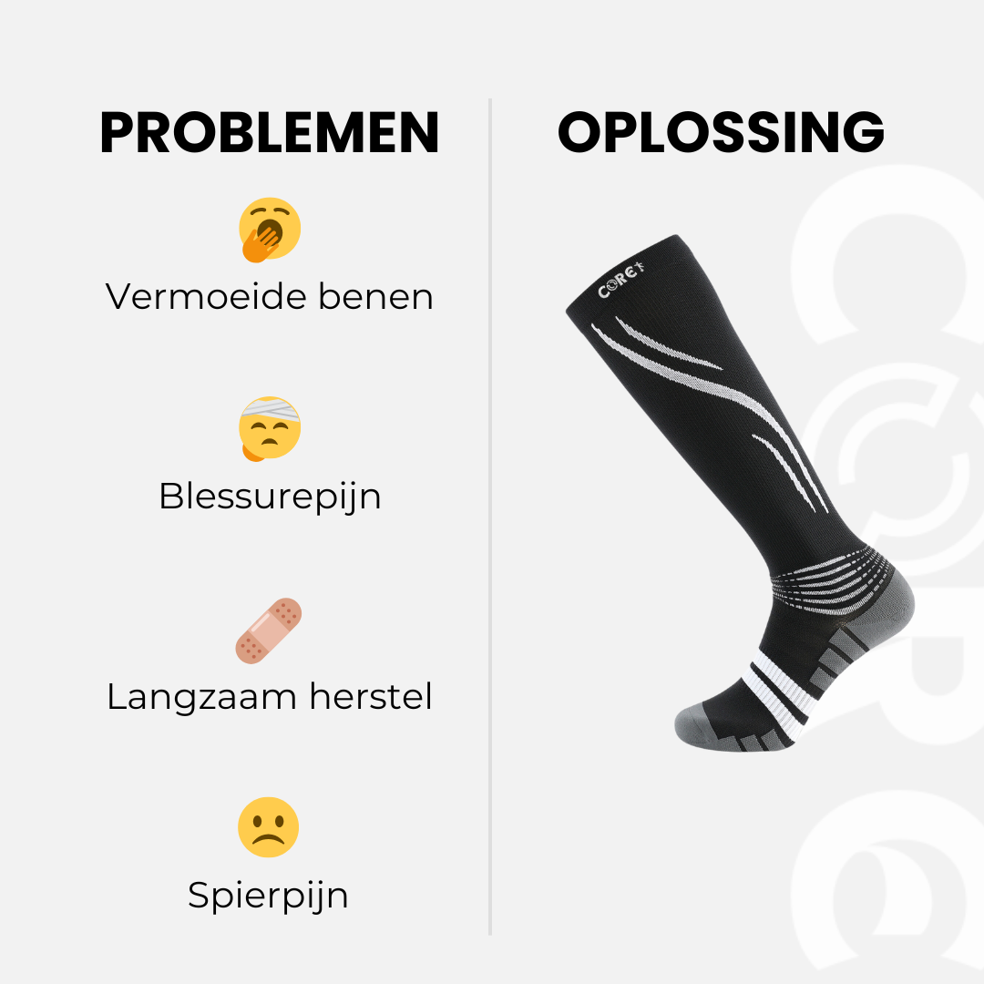 Performance Pro Running Socks - Herstel & Prestaties (Unisex)