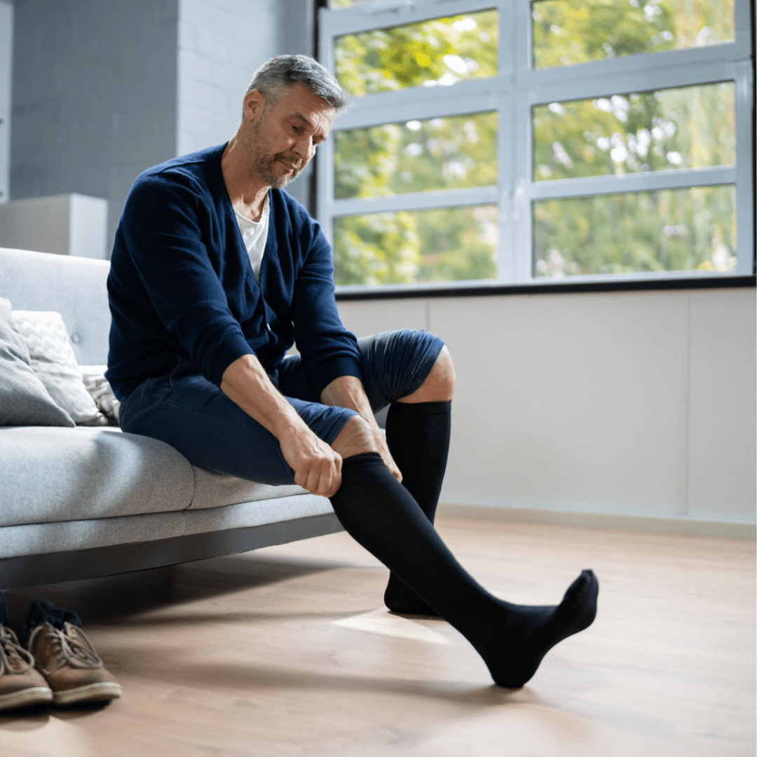 Core - Target Compressiesok Beige - Ondersteuning & Productiviteit (Unisex) - Corebalance