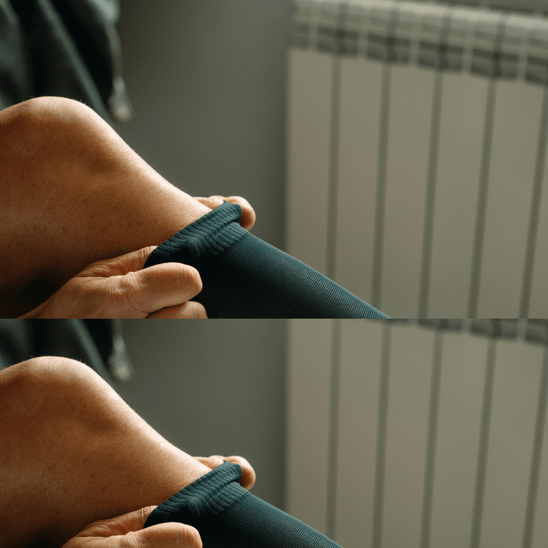 Core - Target Compressiesok Beige - Ondersteuning & Productiviteit (Unisex) - Corebalance