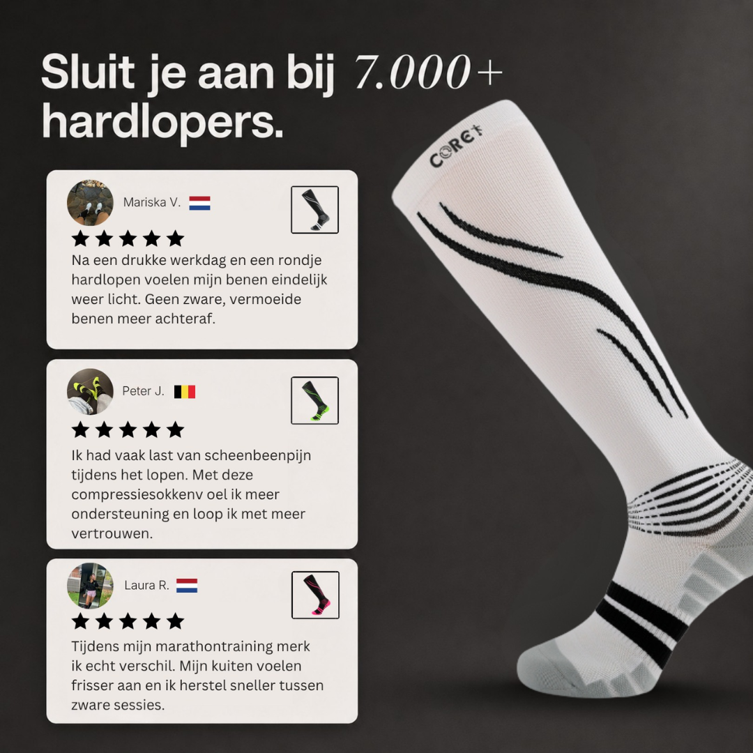 Performance Pro Running Socks - Herstel & Prestaties (Unisex)