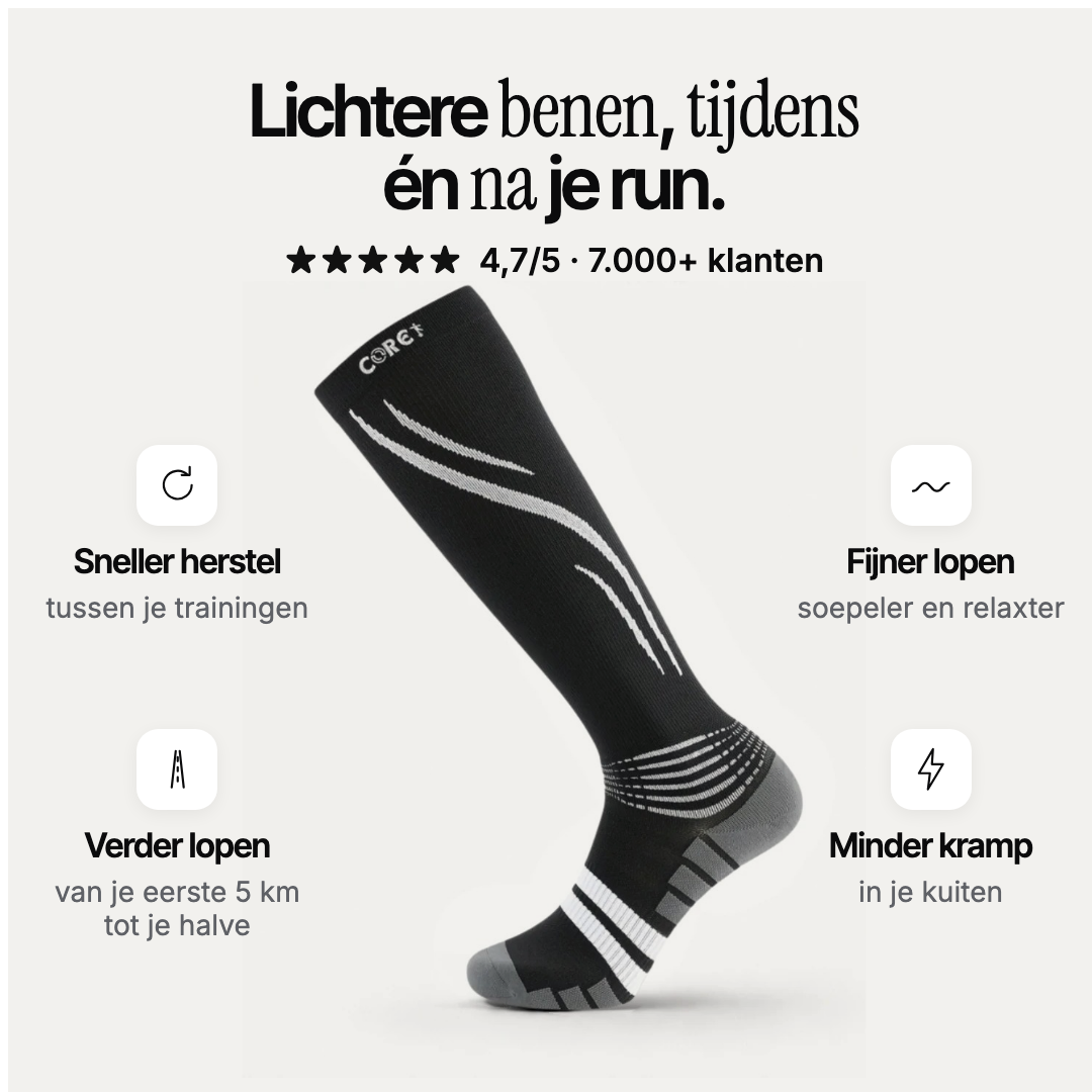 Performance Pro Running Socks - Herstel & Prestaties (Unisex)