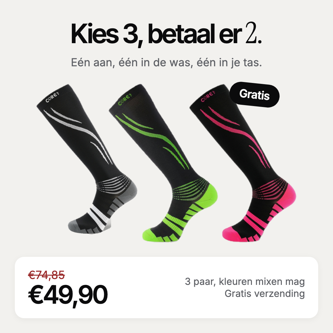 Performance Pro Running Socks - Herstel & Prestaties (Unisex)